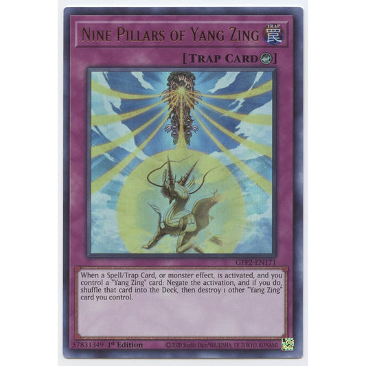 Nine Pillars of Yang Jing - GFP2-EN171 - Ultra Rare - First Edition.