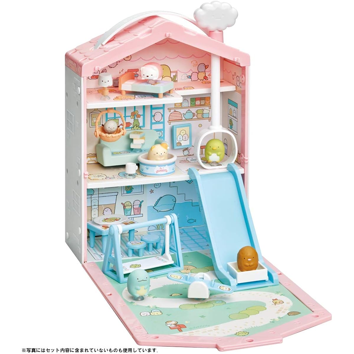 Sumikkogurashi Stick-on Sumikko House - I want to live in a house like this