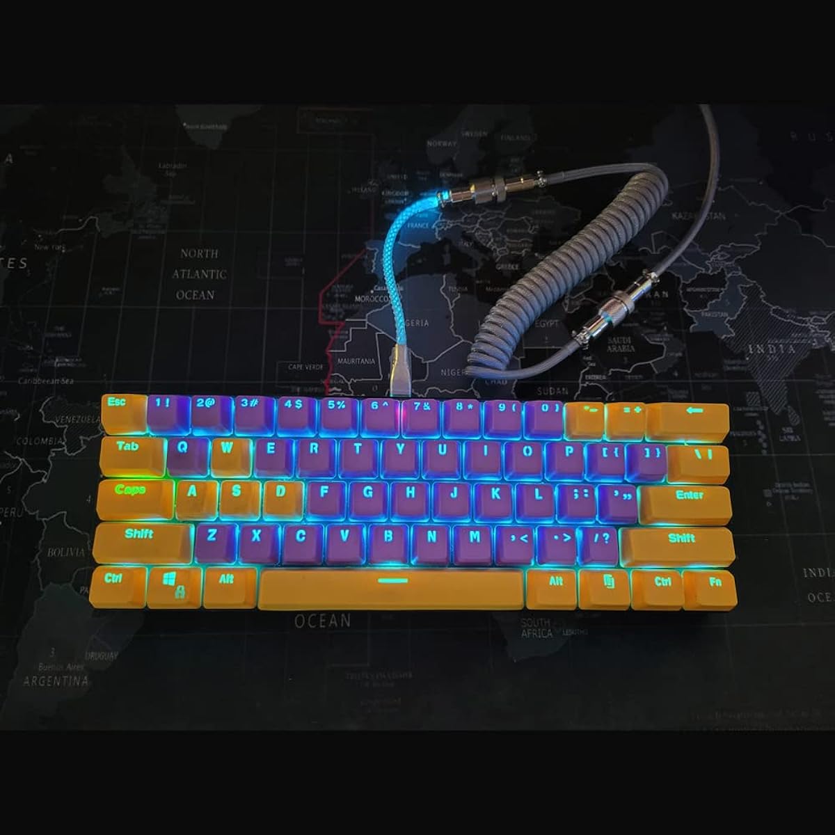 Keyboard RGB Aviator Cable (White)
