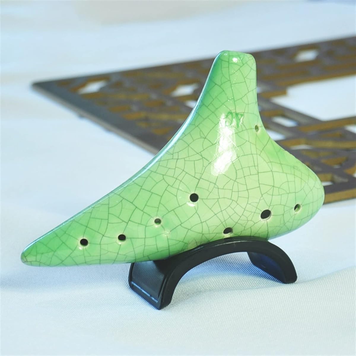 9 Holes AC Tune Ceramic Ocarina Alto C Tune Ocarina for Students Beginners Professional Ocarina Musical Instrument Ocarina Instrument (3)