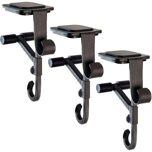 Village Lighting Dual Purpose Christmas Stocking Holder and Garland Mantle Hanger, Brown