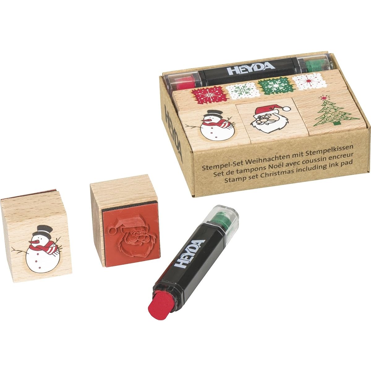 Heyda Stamp Set Stamp Set (Christmas) 1 set: 8 x 6 x 3 cm