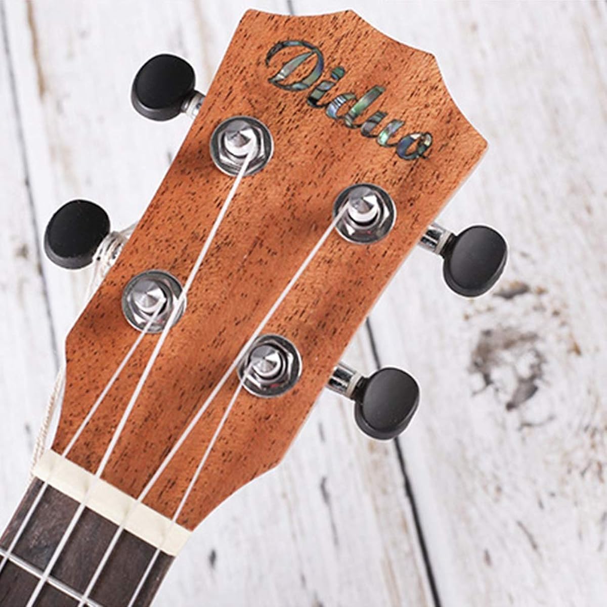 Ukulele Mahogany Ukelelen Acoustic Ukulele Hawaii Guitar 21 Inch Entry Level Ukulele (Color: Natural, Size: 21 inches)