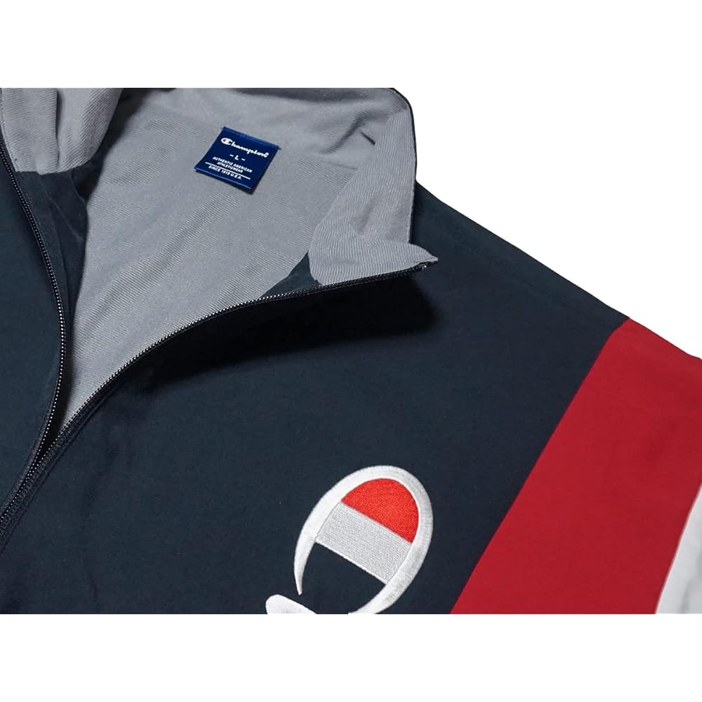 [Champion] Windbreaker jacket/pants top and bottom set C3-QSC02/C3-QSD02 Lining: Brushed tricot