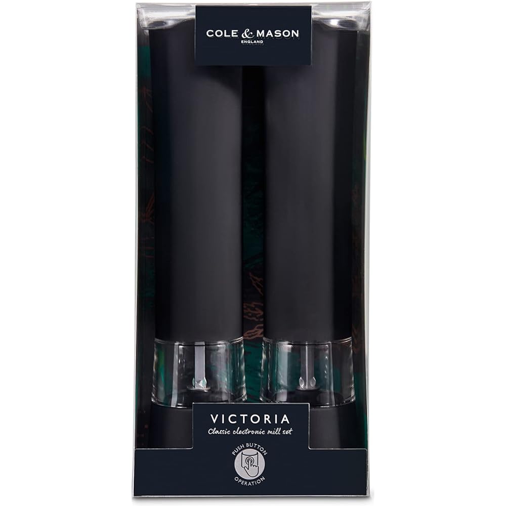 Cole & Mason Cole & Mason Salt Pepper Mill Set Victoria Electric Mill Set H798800