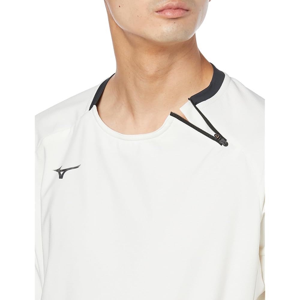 [Mizuno] Training Wear Tech Shield Crew Neck Long Sleeve Windproof Stretch Water Repellent 32MCA553 Men's