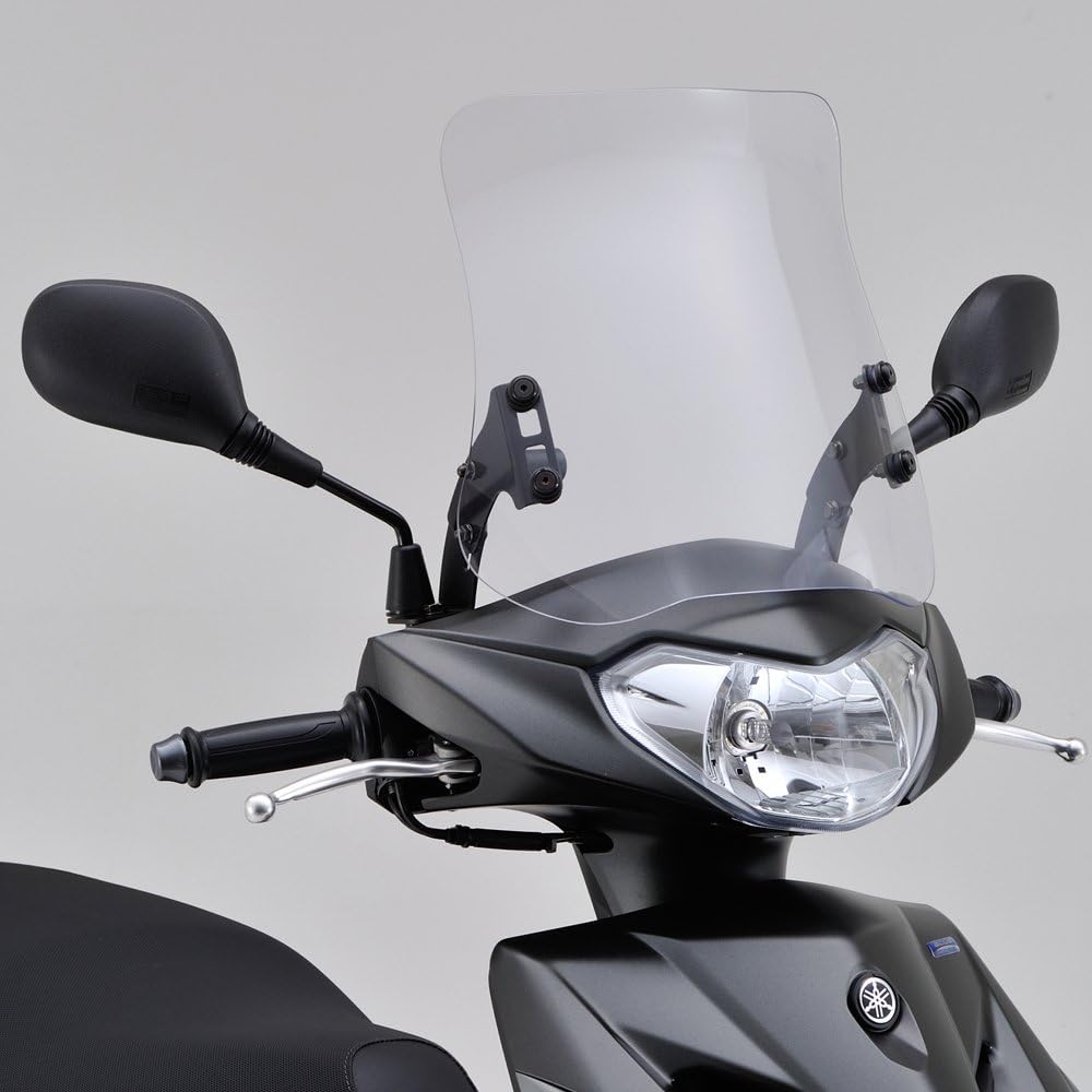 Daytona Motorcycle Screen with Clamp Bar for Axis Z (17-21) Windshield RS Series Long Clear 96553