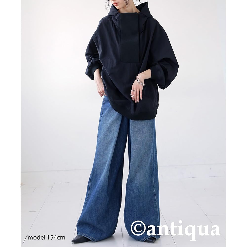 [antiqua] [Antica] Big Rib Parka Women's Long Sleeve PY-00725