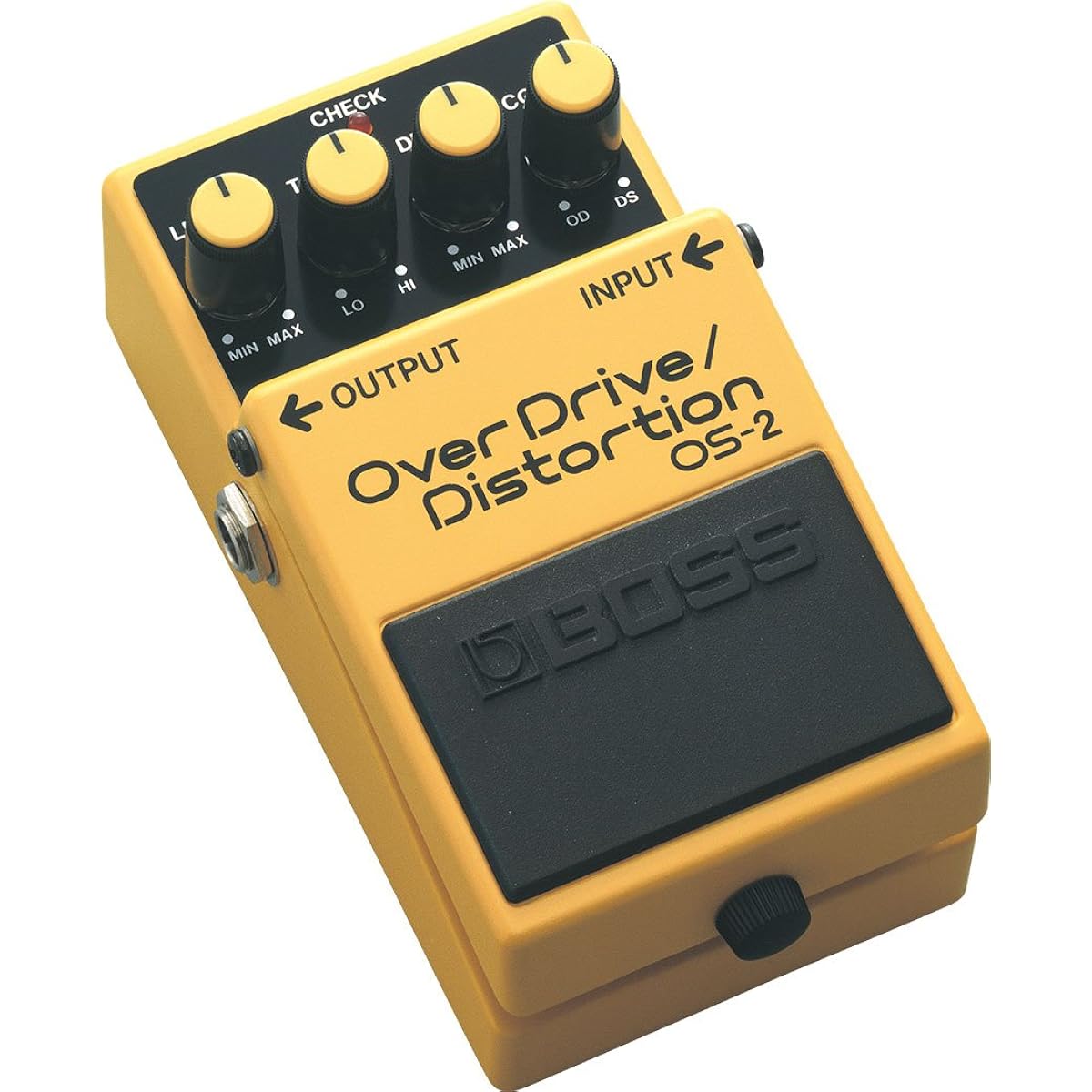 BOSS/OS-2 Over Drive/Distortion AC Starter Set - Genuine AC adapter PSA100S2, guitar cable, patch cable -