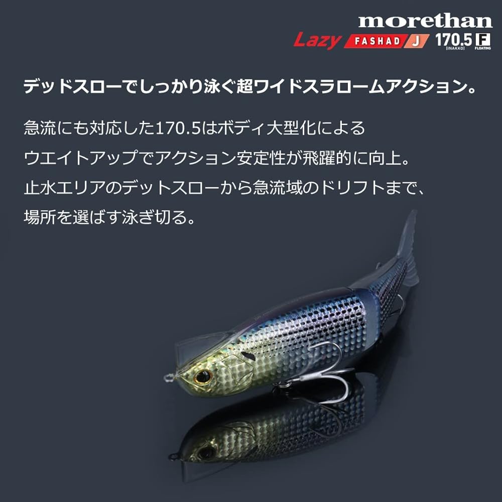 DAIWA Seabass Lure More Than Lazy Fashad J100S/100F/138S/138F/156S/156F/170.5S/170.5F Various