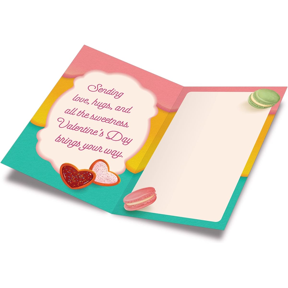 Valentine's Day Card for Granddaughter Prime Greetings Made in the USA Eco-Friendly Heavyweight Card Stock Premium Envelope Included 5" x 7.75" Protective Envelope Included