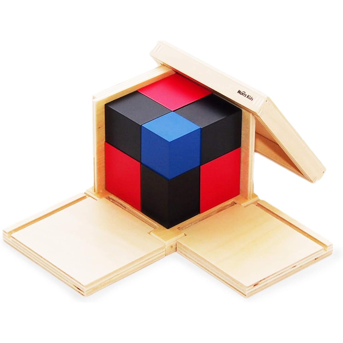 [MONTE Kids] Montessori teaching tools - Binomials - Montessori Monte Kids Educational supplies for educational purposes Learning supplies Authentic teaching materials Mathematics Montessori teaching tools - Binomials