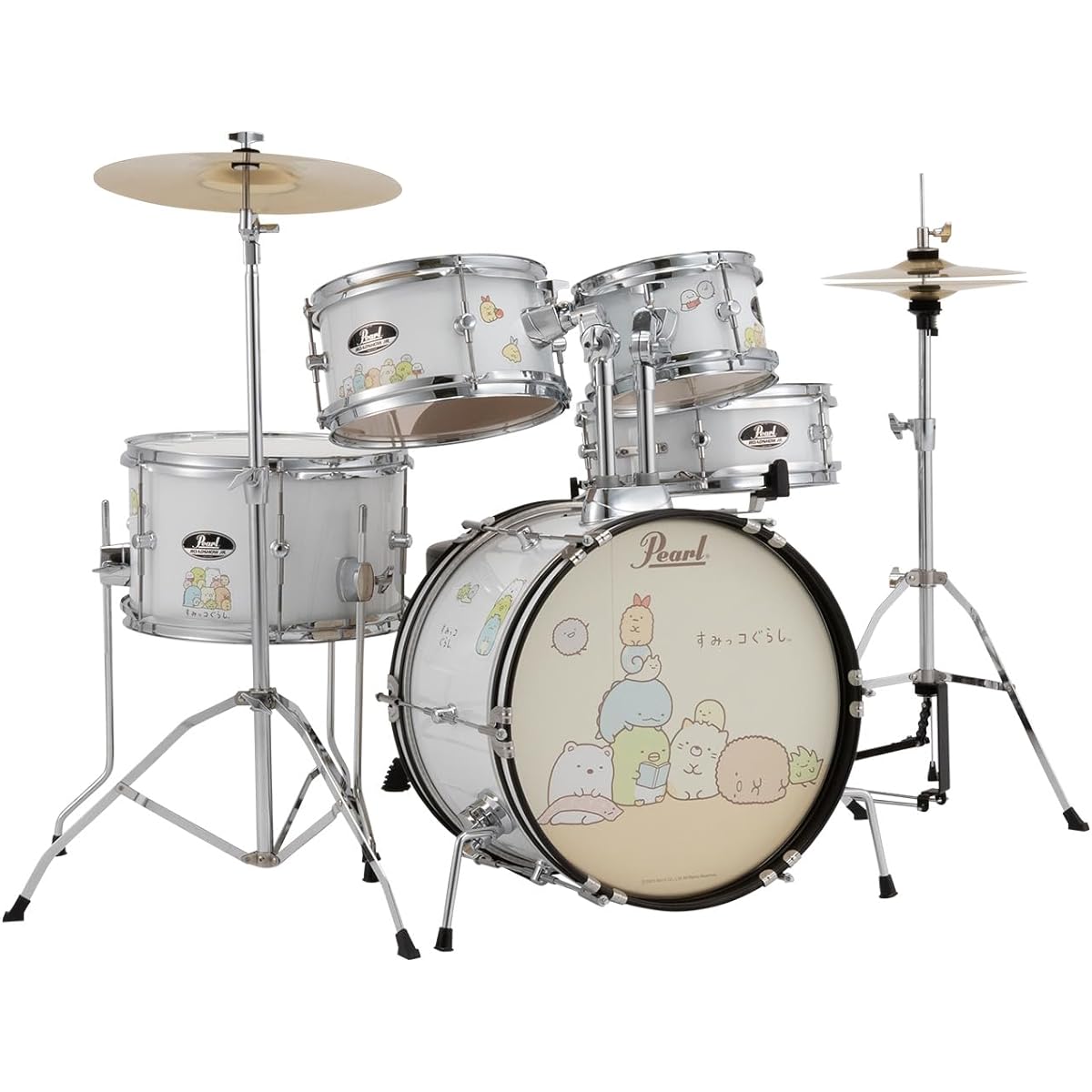 Pearl ROADSHOW JR. Sumikko Gurashi Collaboration Drum Set All in One Kids Size RSJ465/C #SG