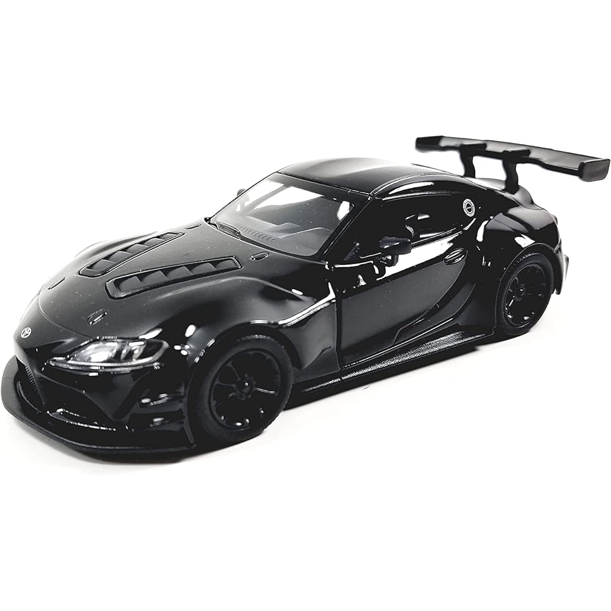 KiNSMART Toyota GR Supra Concept Racing Edition 5" 1:36 Scale Die-Cast Metal Model Toy Car (SetOf4) with Pull Back Action