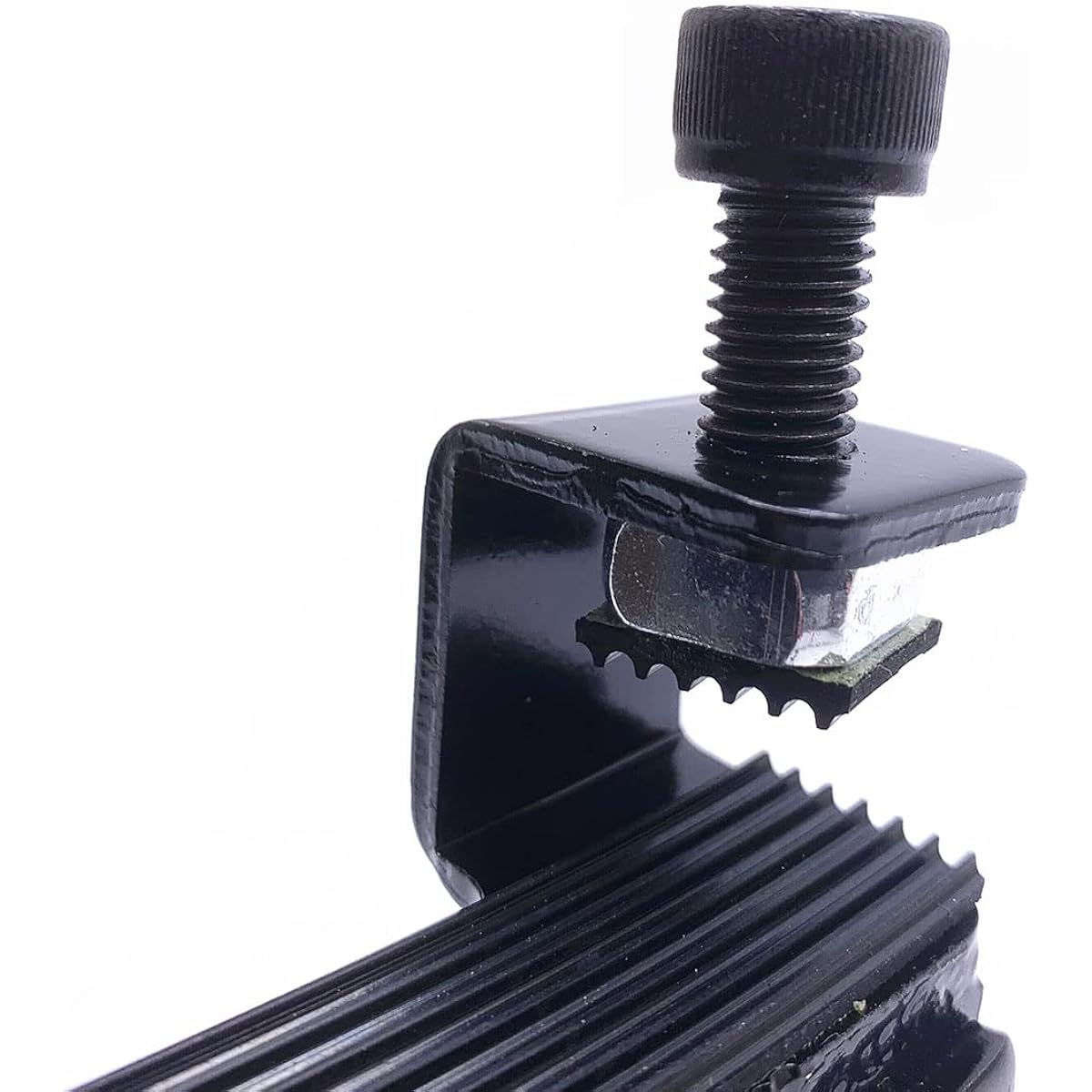 Jiayouy 4.3" Bass Drum Platform Lifter Fits 18" and 20" Bass Drums Black Coated Steel