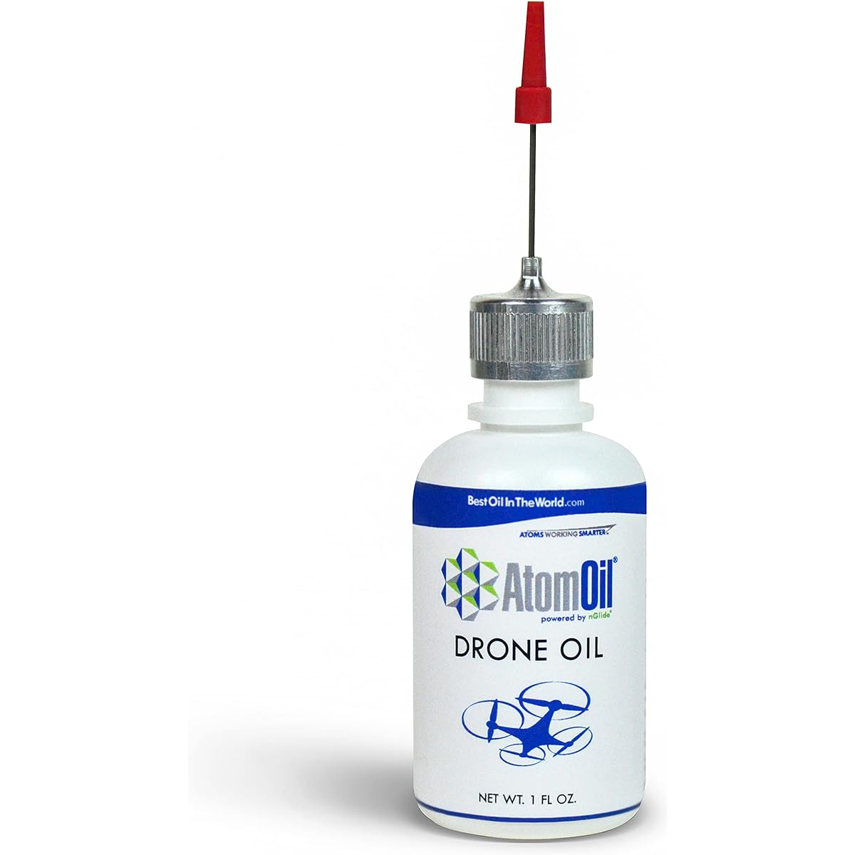 AtomOil Gun Oil Drone Oil | Gun Cleaner Lubricant Protective Agent | Multipurpose Oil for Drones, RC Cars, and RC Airplanes