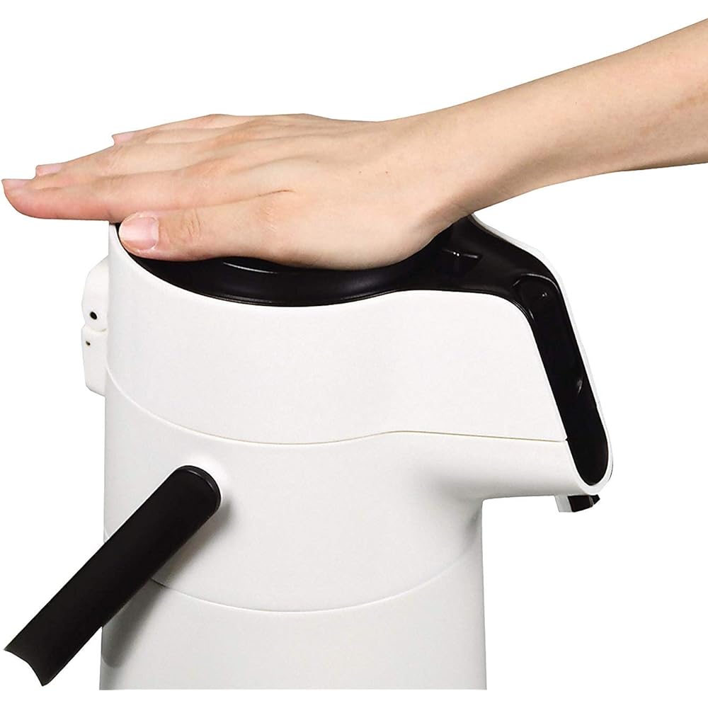 Pearl Metal Air Pot White 2.2L Stainless Steel Eco Stage HB-4378