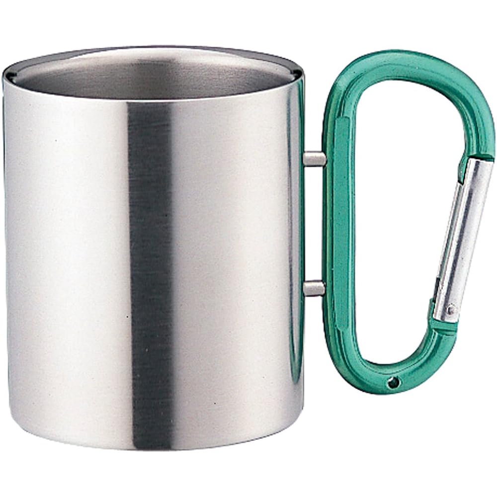 natural spirit Outdoor Camping Cup Carabiner Cup 240ml [Made in Japan]