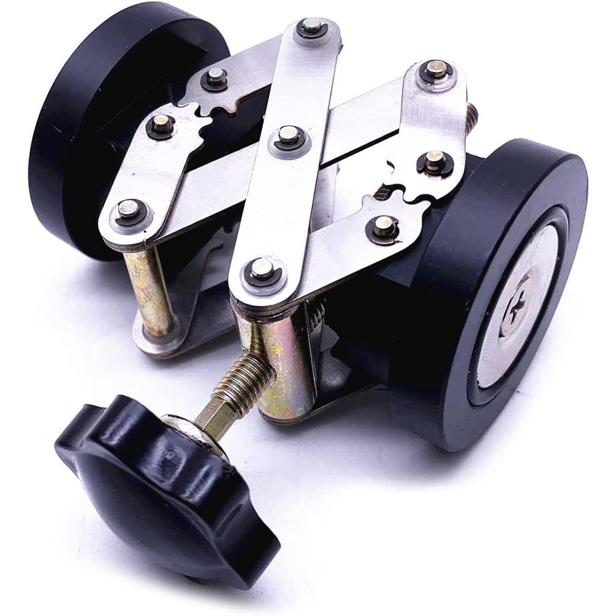Jiayouy Guitar Brace Repair Jack Tool Telescoping Jack Sound Beam Support Range Adjustment 2.5" to 4.7" (Black)