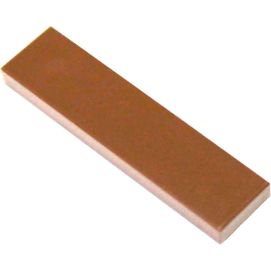 (b. 100 Pieces, Reddish Brown) - LEGO Parts and Pieces: Reddish Brown 1x4 Tile x100