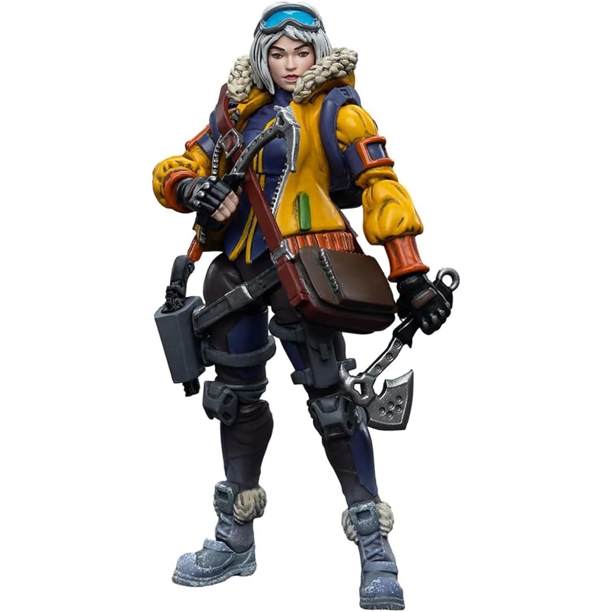 JoyToy 1/18 Action Figure Oktavia Grimsdottir lcebreaker's Harpooner Collection Model (3 inches)