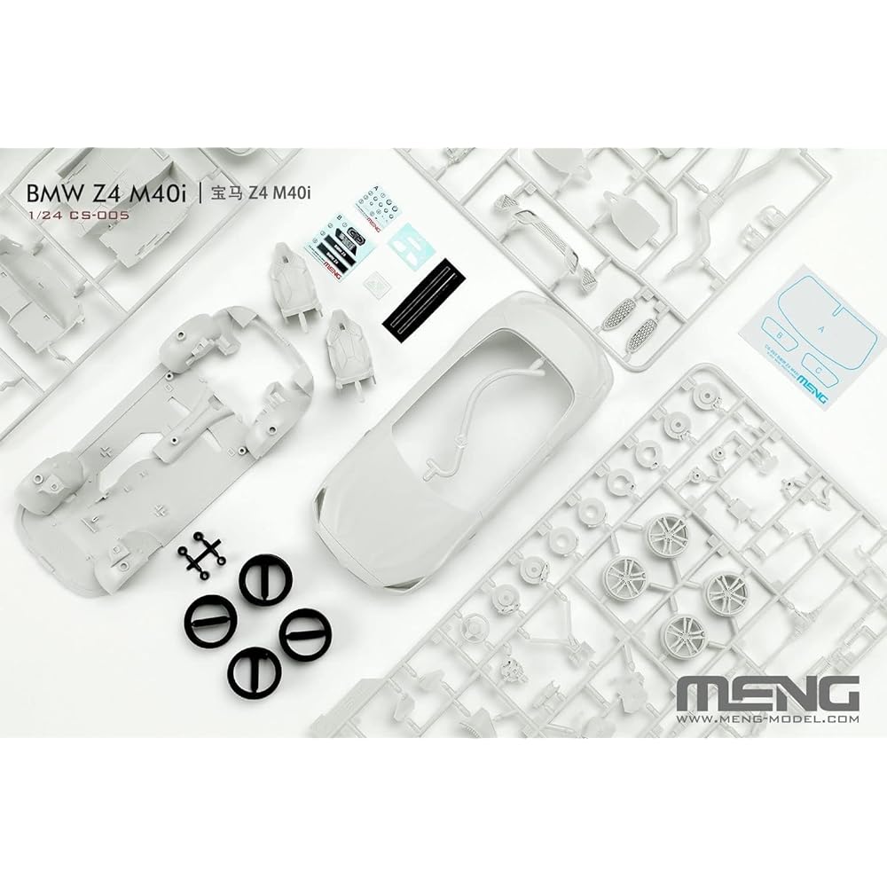 Mont Model 1/24 BMW Z4 M40i Plastic Model MCS005 Molding Color