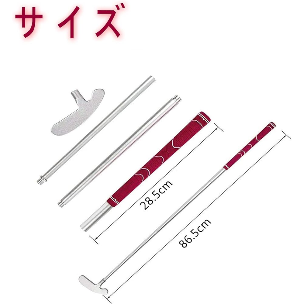 Golf Putter Double Sided Golf Putter Aluminum Alloy Golf Putter Adjustable Vanow Removable
