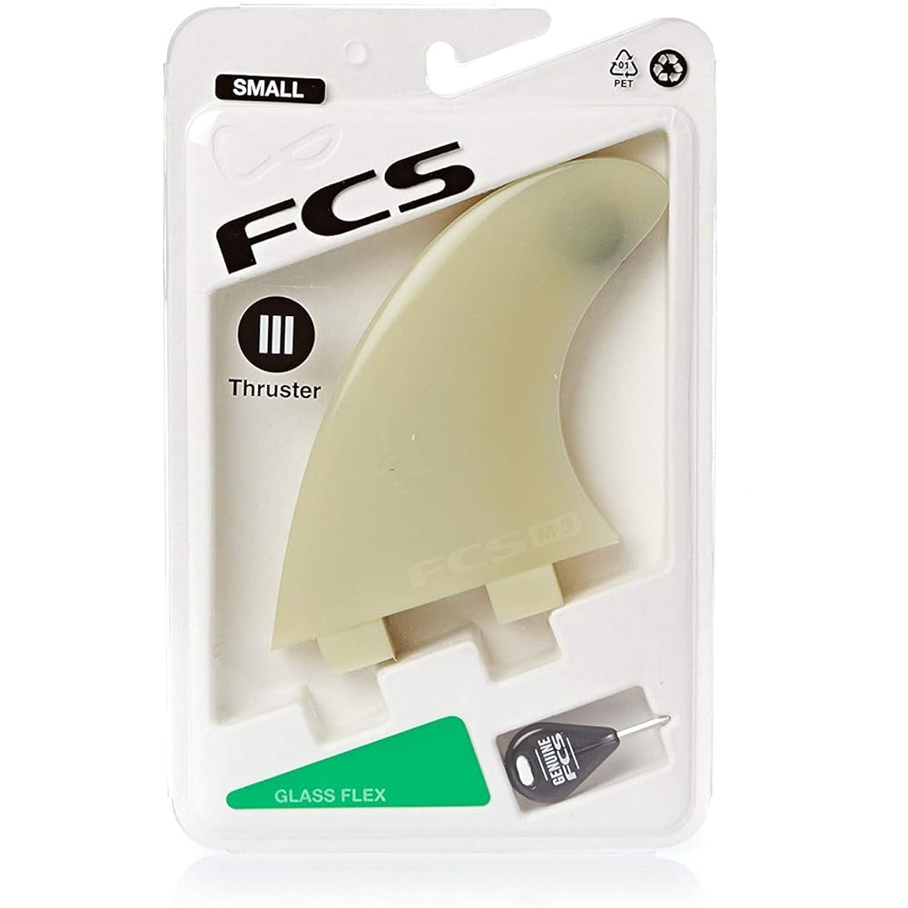 FCS Fin M3 GLASS FLEX NATURAL RETAIL 1166-165-00-R NTR SMALL