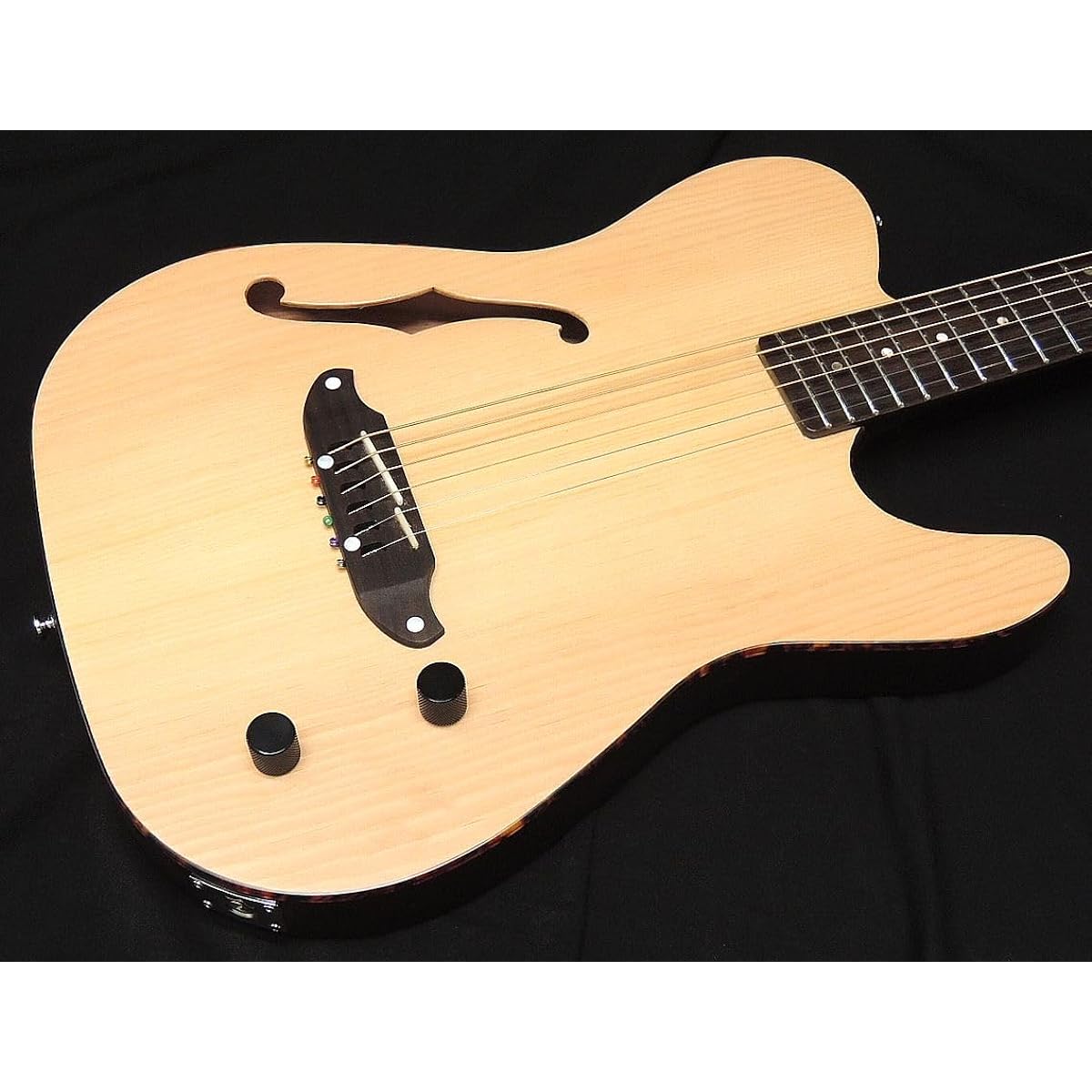 SCHECTER OL-FL-P SNTL Oriental Line Schecter Thin Body Acoustic Guitar F Hole Electric Acoustic Satin Natural Passive Minor Change Model