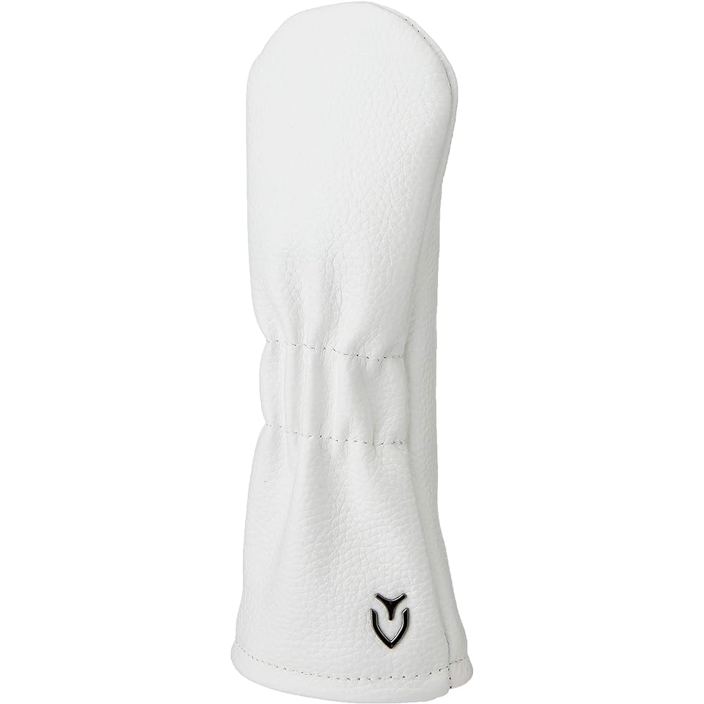 [Bezel] Head Cover Leather Head Cover White/Black