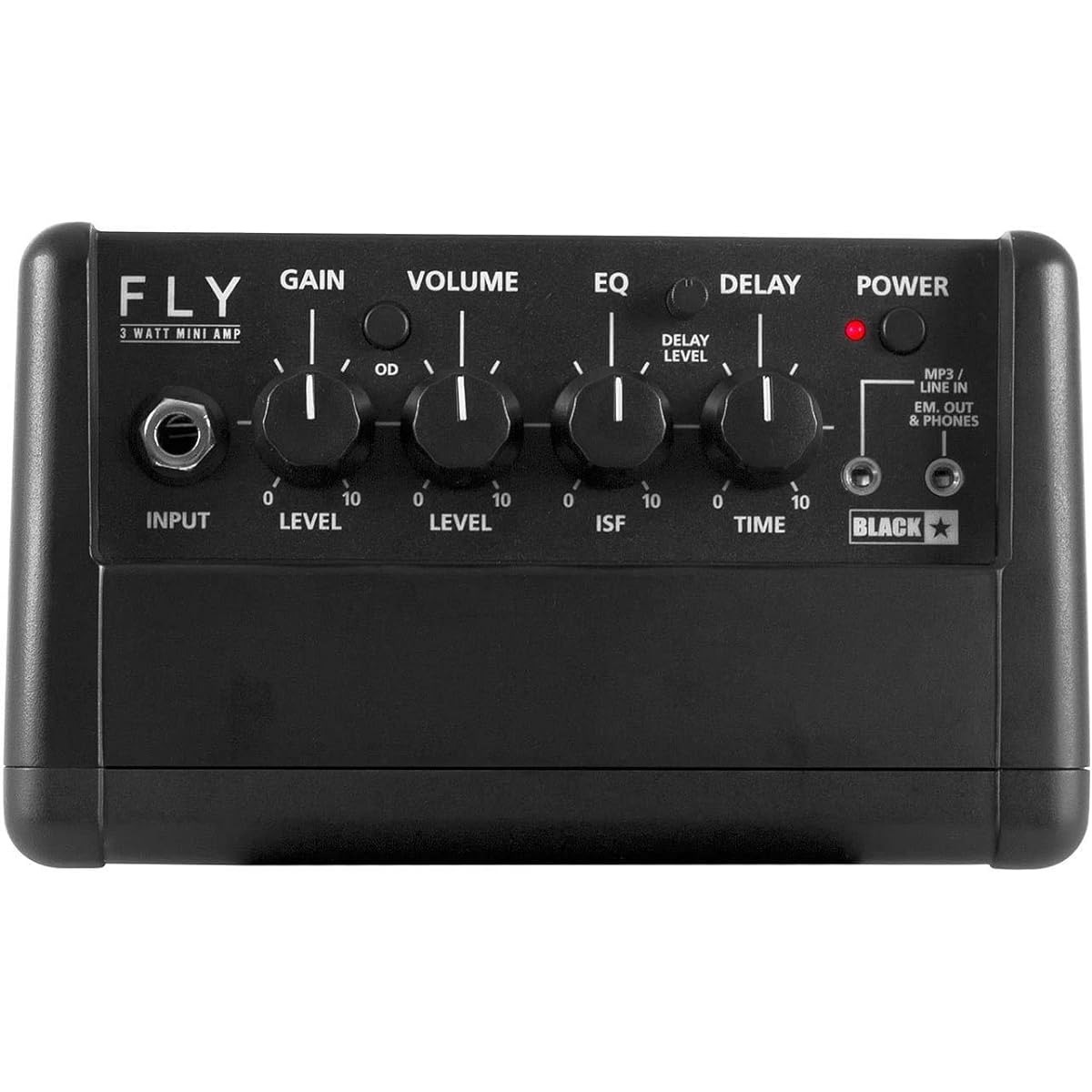 Blackstar Blackstar - 3W Mini Guitar Amplifier FLY 3 + Genuine AC Adapter FLY-PSU + Marks Music Original Cross Set