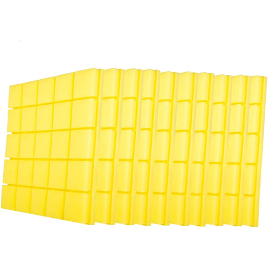 10 Pieces Soundproof Studio Foam, 2 Inch Thick Soundproof Foam Panel Tiles, Soundproof Pads for Home, Studio, Office (B 50*50*5CM) (A 50*50*5CM)