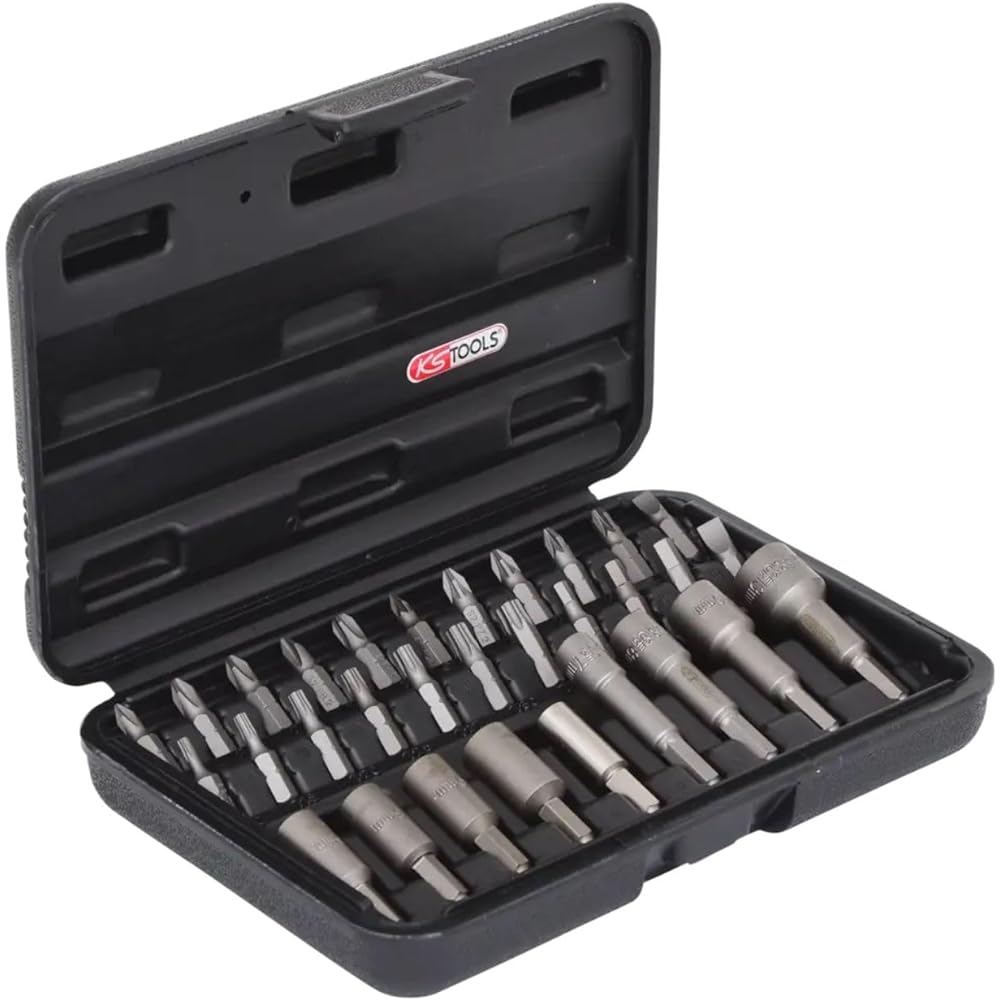 KS TOOLS CLASSIC Bit and drive socket set 31 pcs 1/4 inch CLASSIC Bit and drive socket set 31 pcs 1/4" 122.2100 [Parallel import goods]