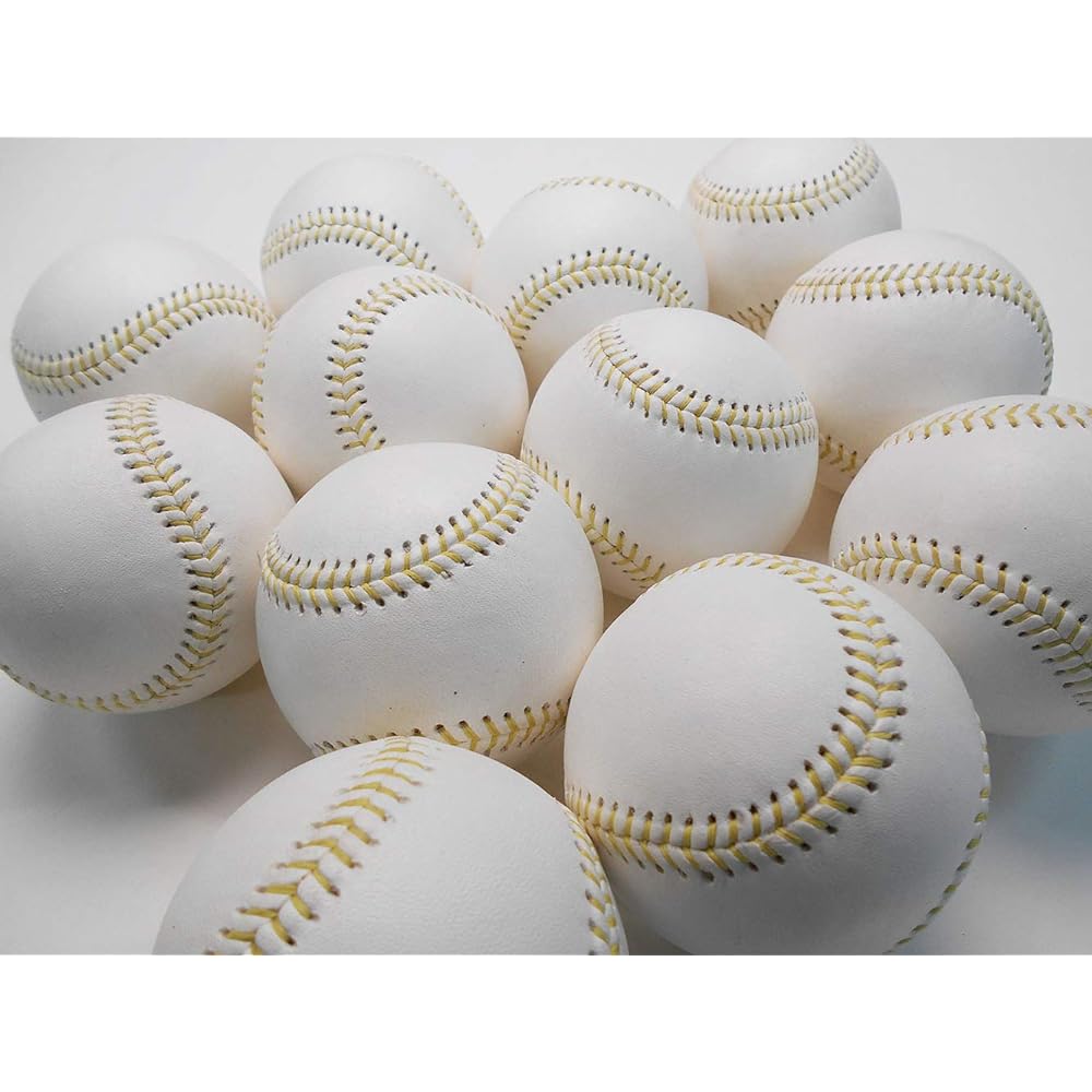 Daito Baseball Rigid Machine Ball Genuine Leather Cowhide Kevlar Sewing Thread 1 Dozen