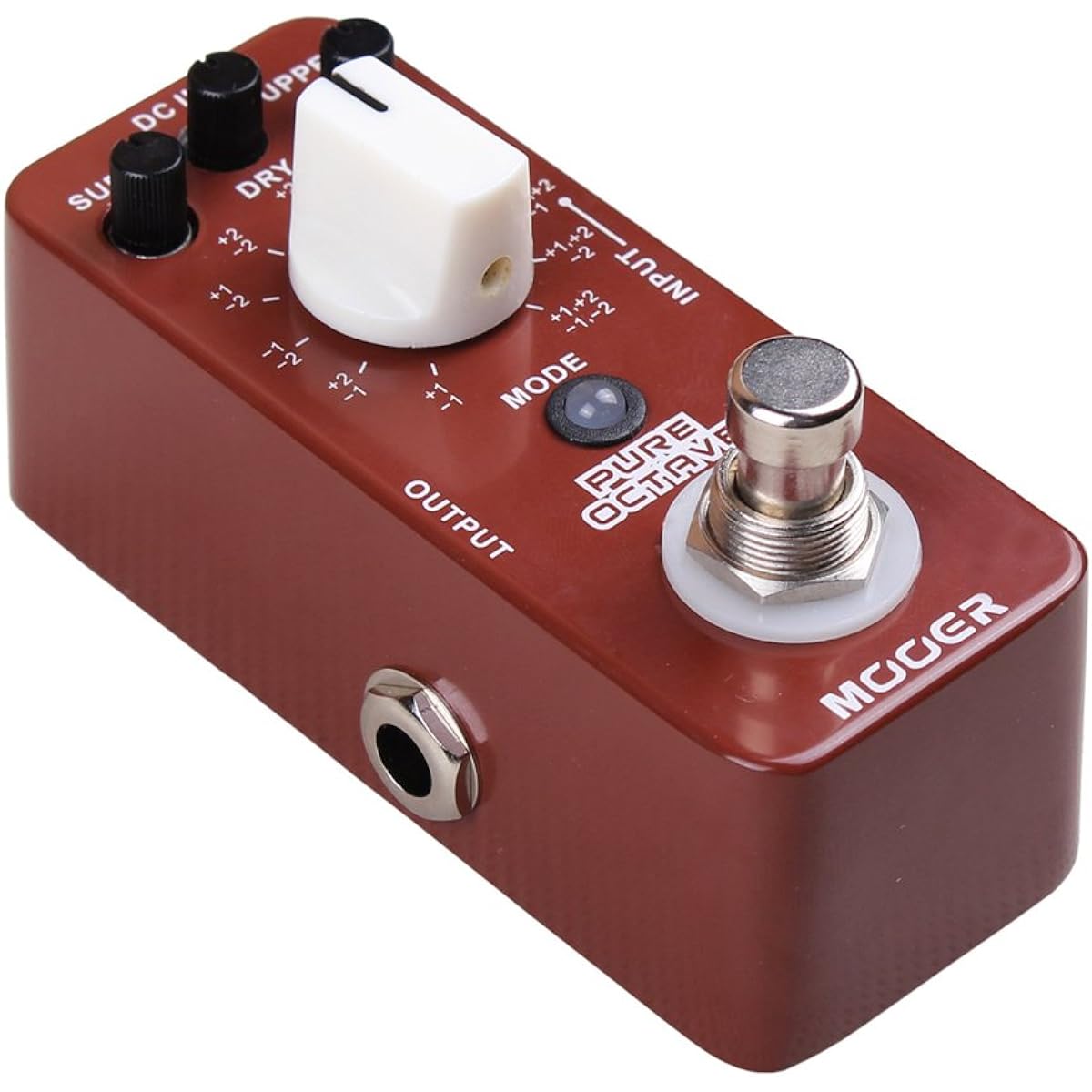 MOOER Pure Octave Accurate polyphonic octave effect, no distorted sound.