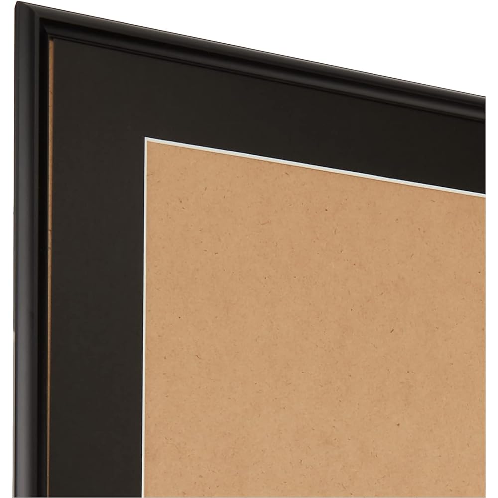 FUJICOLOR Aluminum Picture Frame YA-6 Full Paper Black 506772