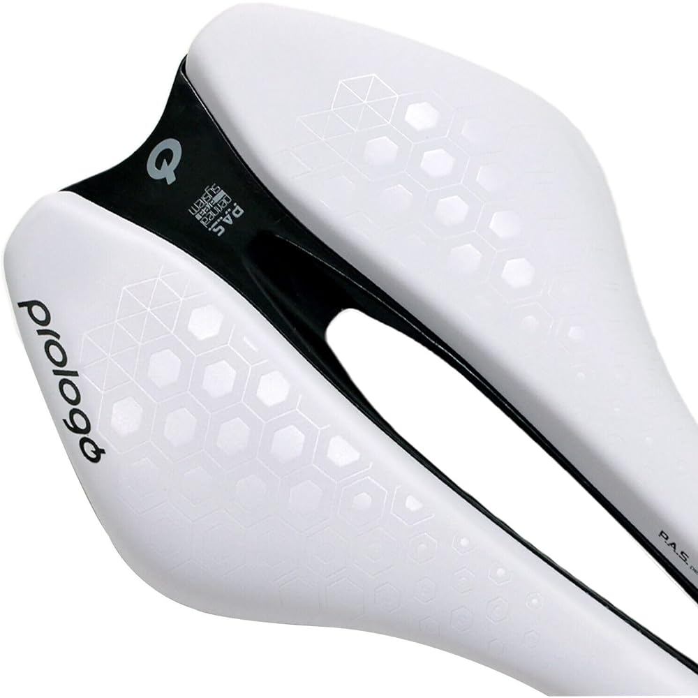 Prologo Dimension TRI T4.0 Rail Road MTB Triathlon Saddle, White, PR2808
