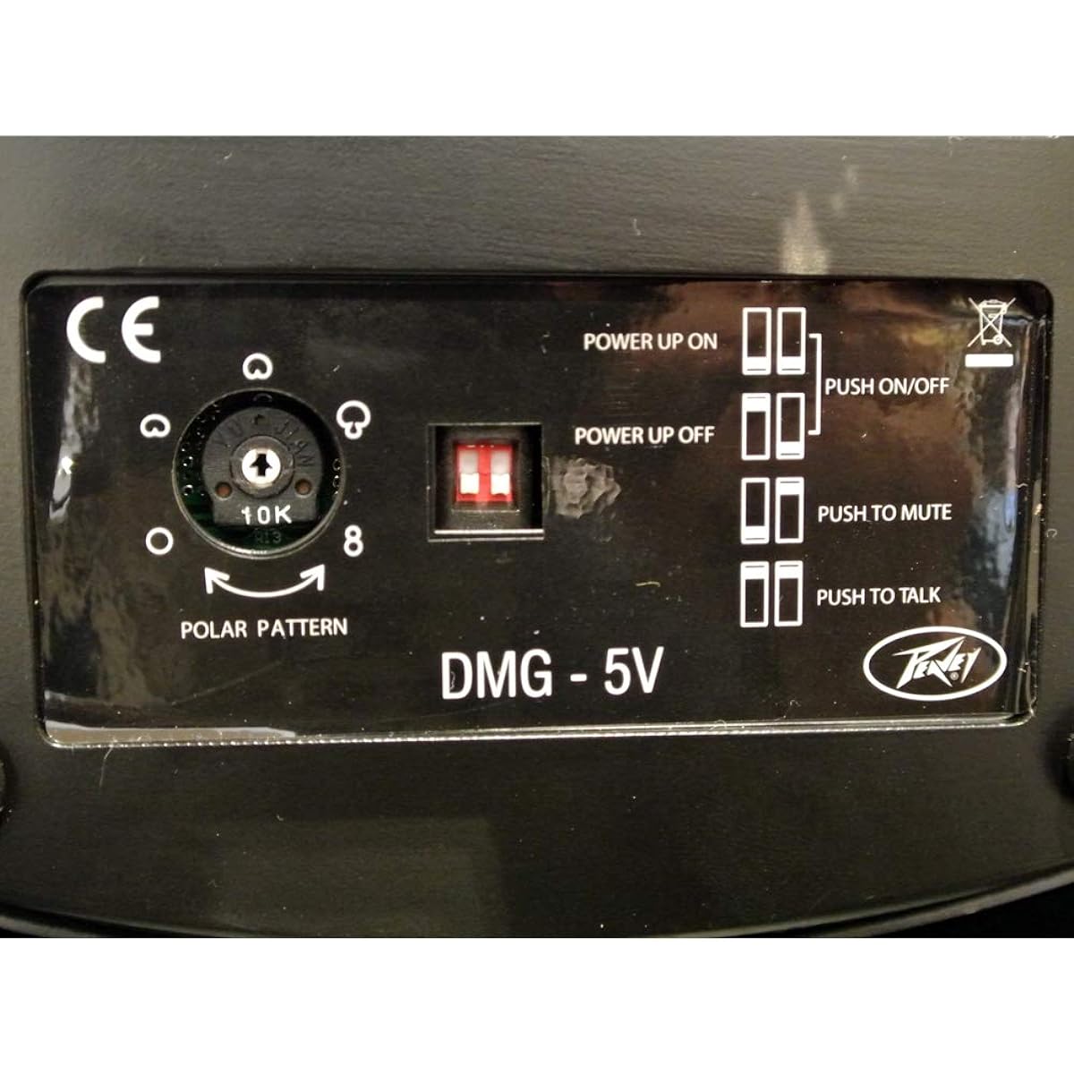 PEAVEY Gooseneck Condenser Microphone DMG 5V [Domestic Genuine Product] Mad Black PEV-DMG-5V