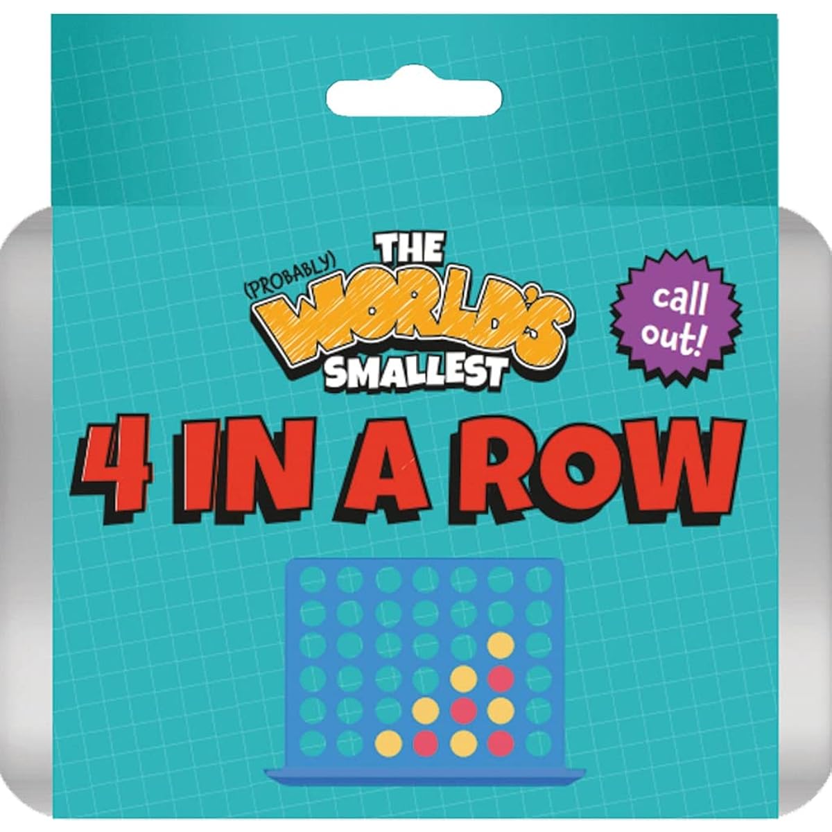 iscream (Probably) The world's smallest 4-inch A-row game with tiny drop-in grid