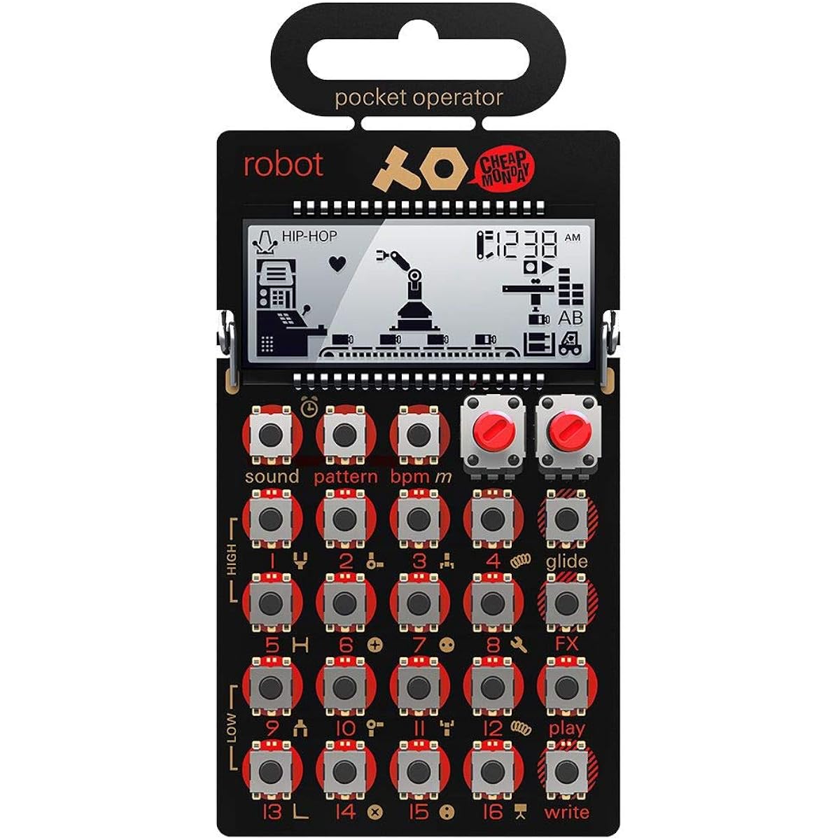 TEENAGE ENGINEERING Synthesizer PO-28 robot