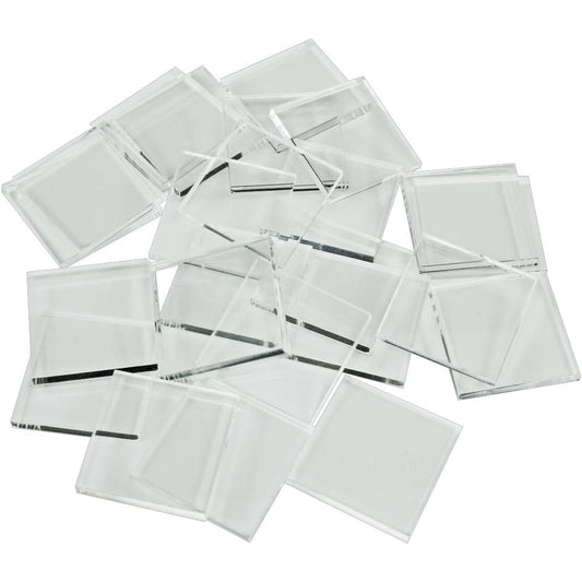 3mm Clear Miniature Bases, Square 25mm (25)