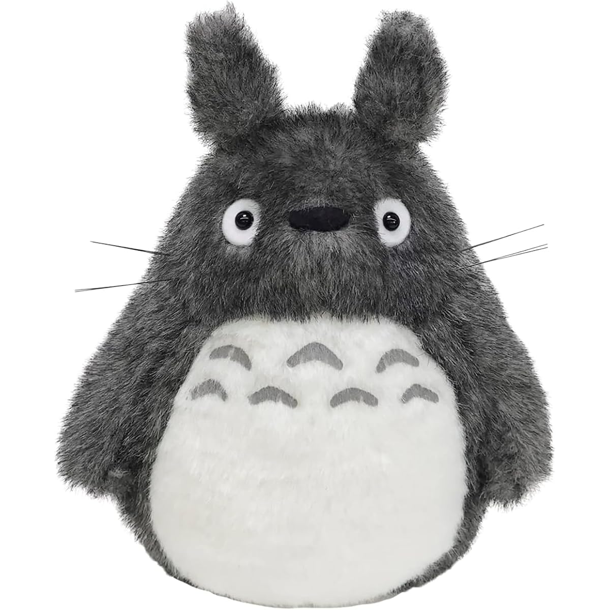 My Neighbor Totoro Plush Toy S Set of 3 (Large Totoro Dark Gray, Medium Totoro, Small Totoro) Height approx. 14-18cm