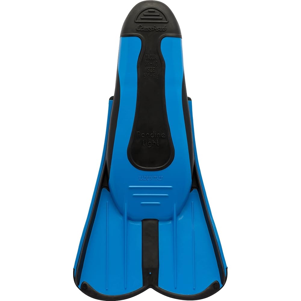 CRESSI Swim Fin [LIGHT] For Practice and Strengthening, Short Blade, Full Foot, Soft Foot Pocket, Suitable for Travel [Genuine Product]