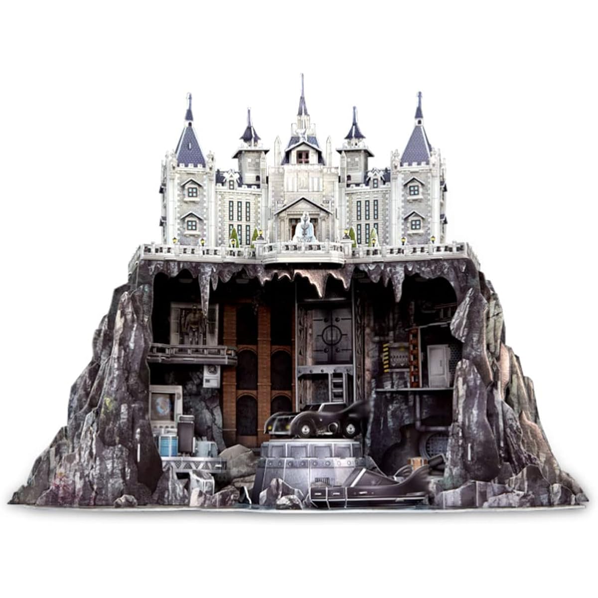 Castle Model Puzzle Anime Character Mansion 3D Puzzle for Adults DIY Craft Kits Challenging 3D Puzzle Great Birthday Gift