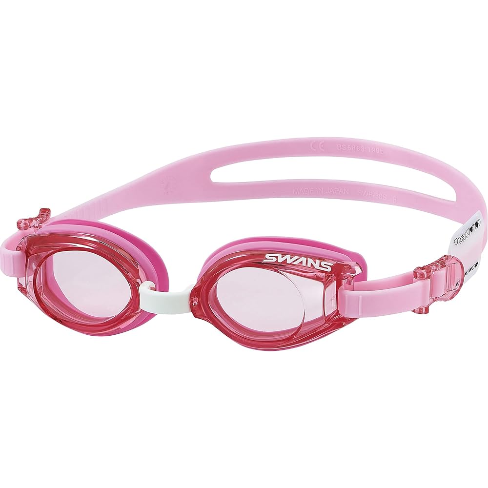 [SWANS] Japanese Swimming Goggles SJ-9 for Children 3 to 8 Years UV Protection Antibacterial Cushion Anti-fog