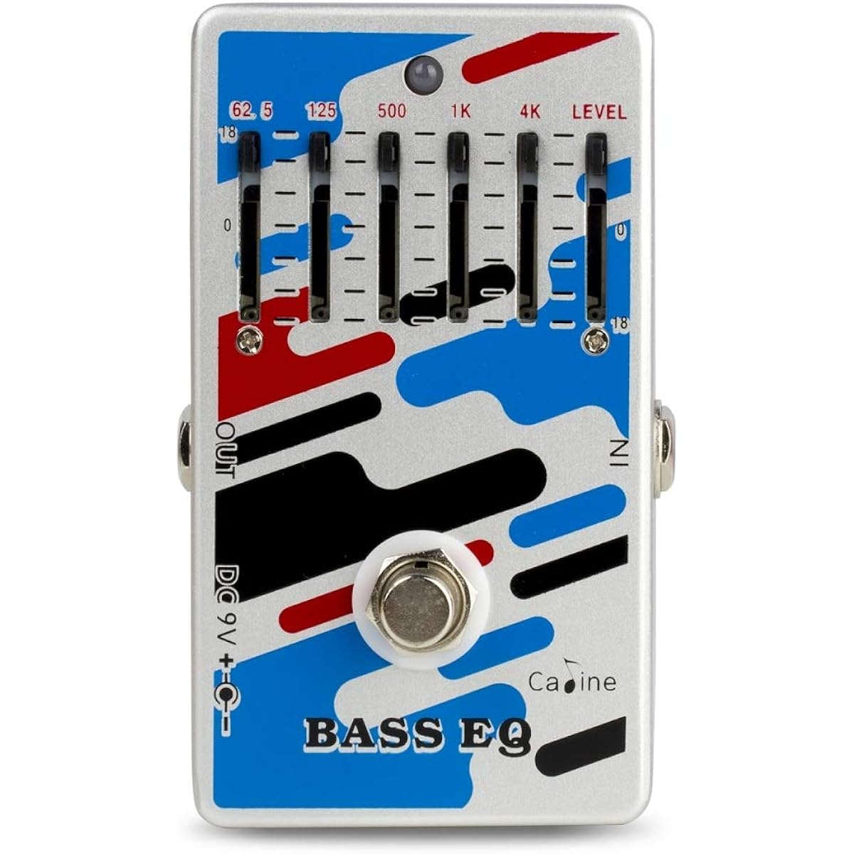 Caline Bass EQ Guitar Effect Pedal Guitar Distortion Pedal Metal True Bypass CP-73