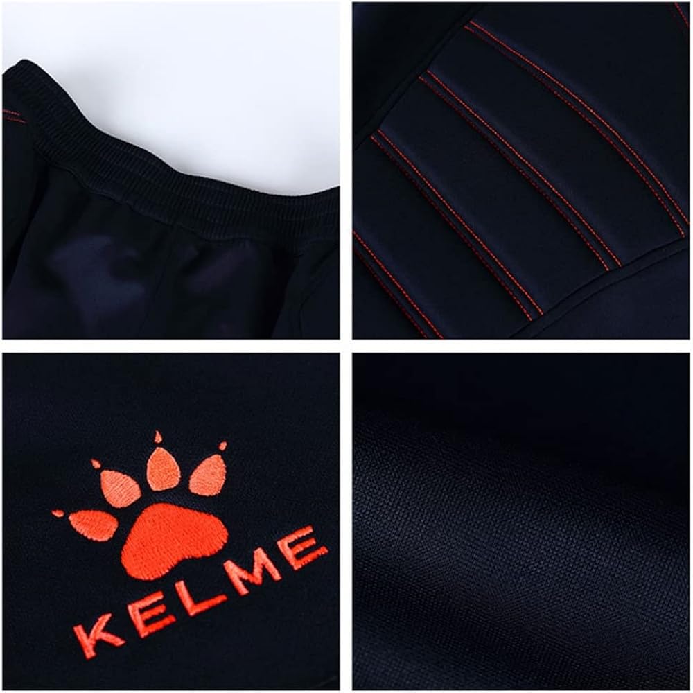 [Kelme] Children's Goalkeeper Pants Professional Soccer Goalkeeper Pants with Protective Pads Youth Paintball Pants