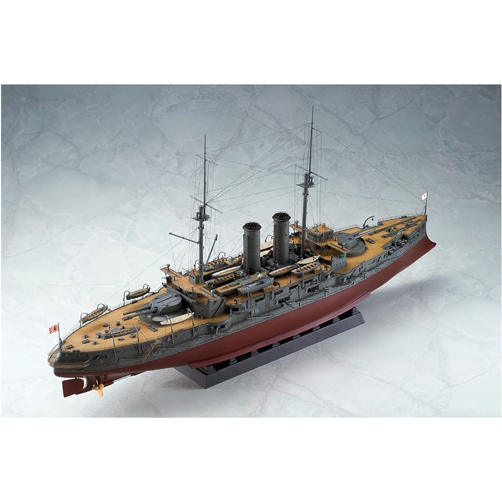 Wave 1/200 Battleship Mikasa Total Length Approx. 66cm Plastic Model BB001
