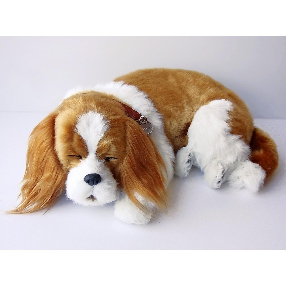 Ninian and Kino Perfect Pet (Large Size) Cavalier King Charles Spaniel Stuffed Animal Dog Realistic Look-alike Goods Animal Healing Moving Present Gift Celebration Cute Dog Stuffed Animal