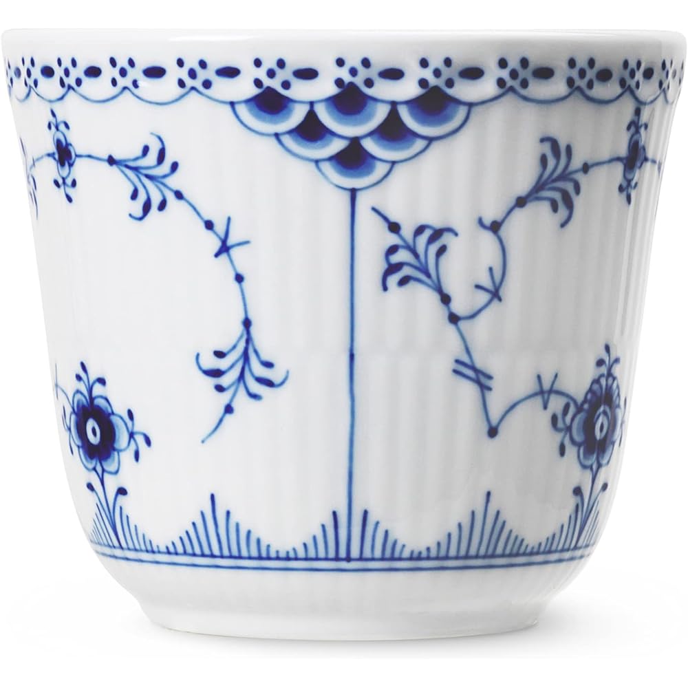 [Regular Imported Product] Royal Copenhagen Blue Fluted Half Lace Style Cup 260ml Wedding Gift 1062494